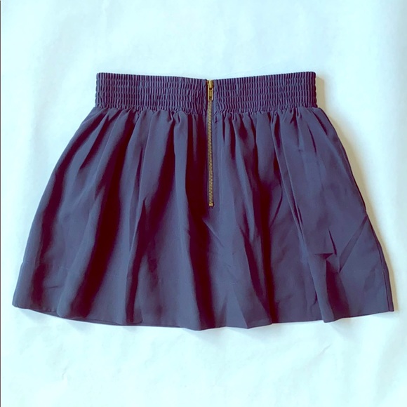 NWOT Navy Mini Skirt with Pockets - Picture 2 of 4